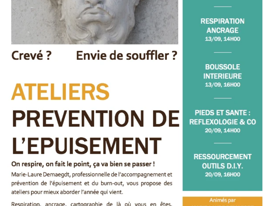 Ateliers prévention de l’épuisement