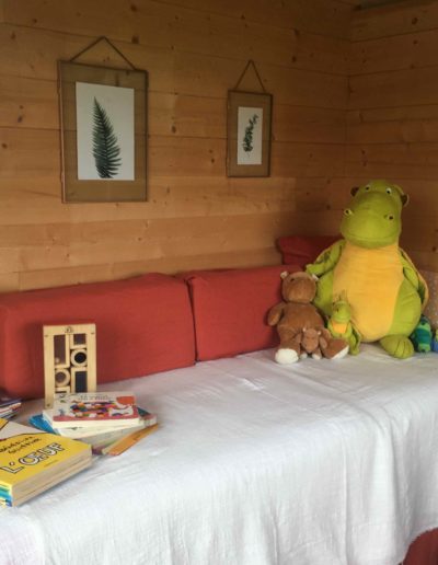 Soins réflexologie enfant Tiny house angers beaucouzé