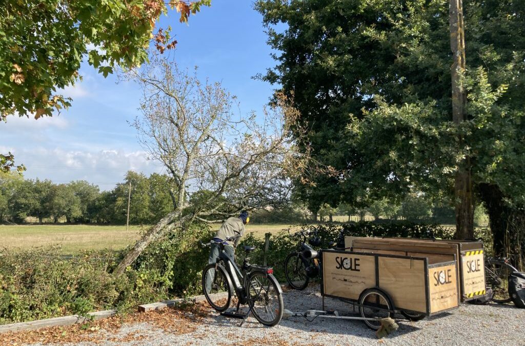 Jardiniers à vélo